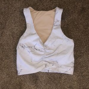 BuffBunny marble crop top